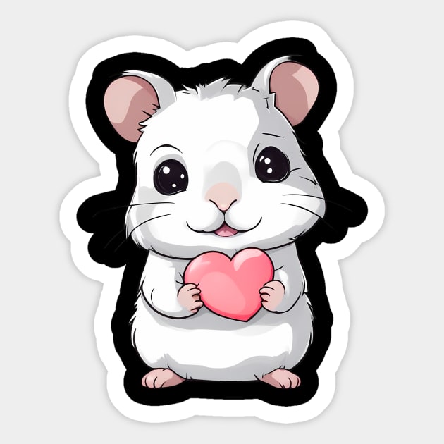 Love Mouse Sticker by animegirlnft